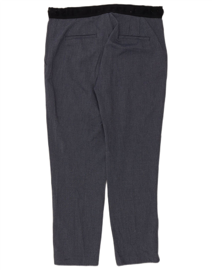 Marks & Spencer Dame Slim Suit Bukser XL W32 L28 Blå Polyester