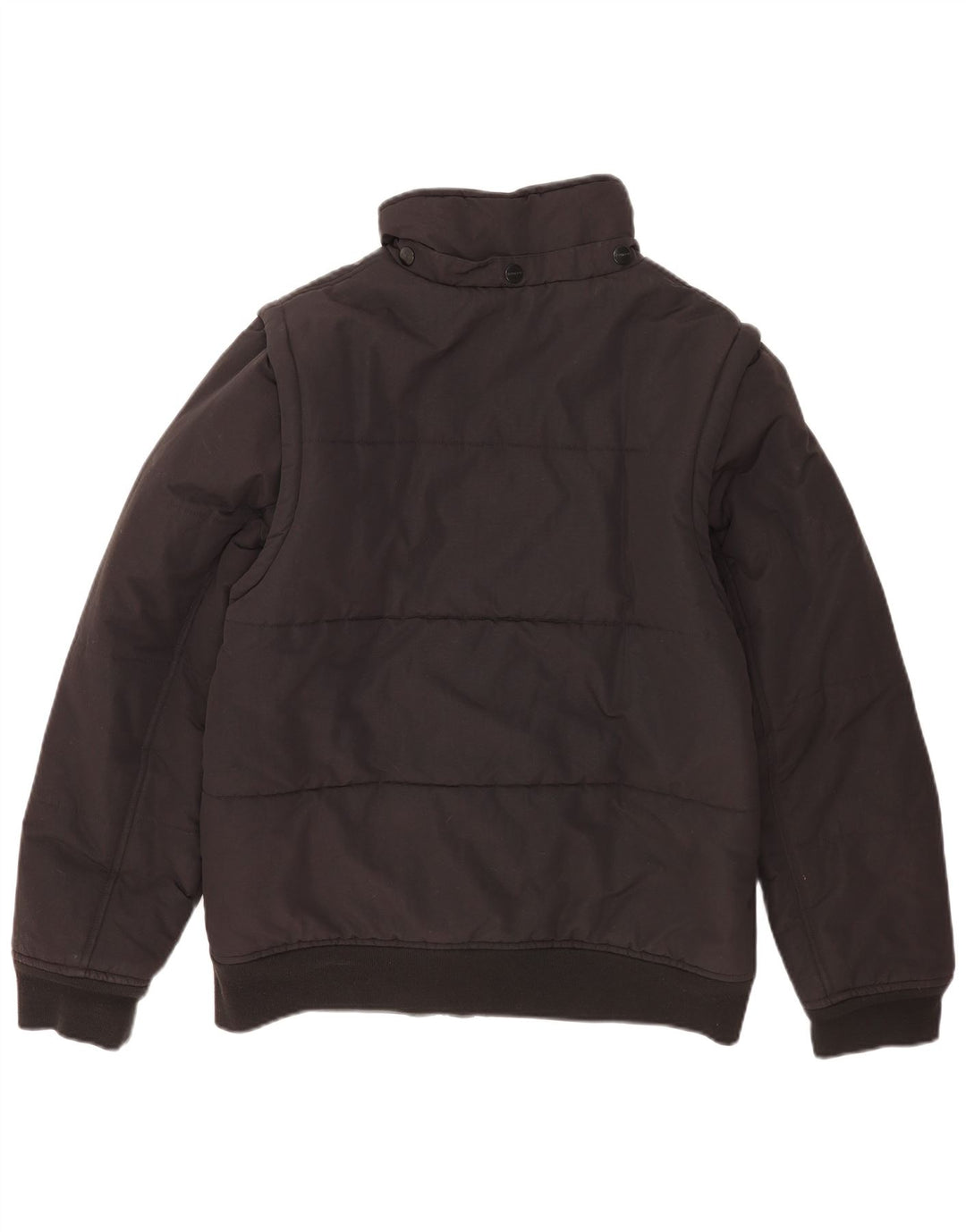 Carhartt Herre polstret jakke UK 38 Medium Sort Nylon