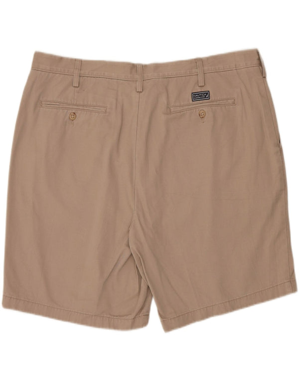 NAUTICA Chino Shorts til mænd W40 XL Beige Bomuld