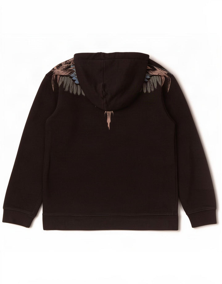 Marcelo Burlon Herre hættetrøje Jumper Medium Sort Bomuld