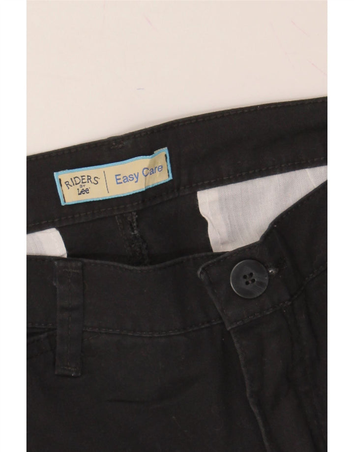 LEE Womens Riders Straight Casual Trousers US 8 Medium W32 L32 Black Vintage Lee and Second-Hand Lee from Messina Hembry 