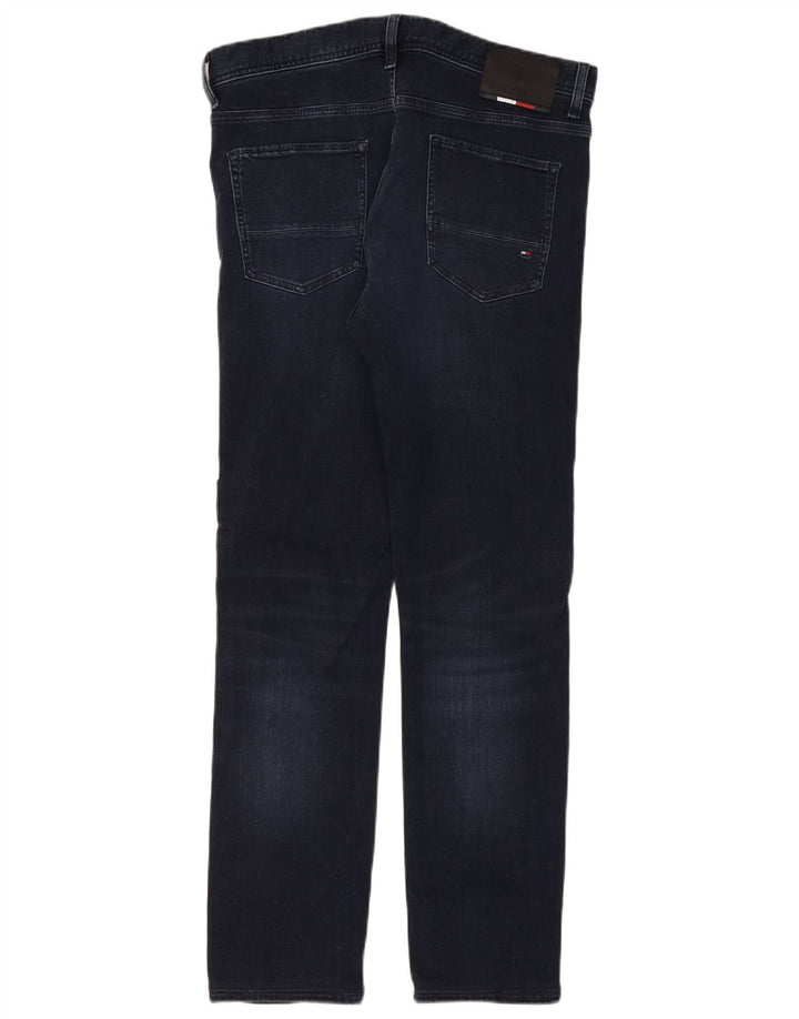 Tommy Hilfiger Herre Bleecker Slim Jeans W34 L32 Marineblå Bomuld