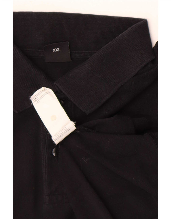 Hugo Boss herre poloshirt 2XL sort bomuld