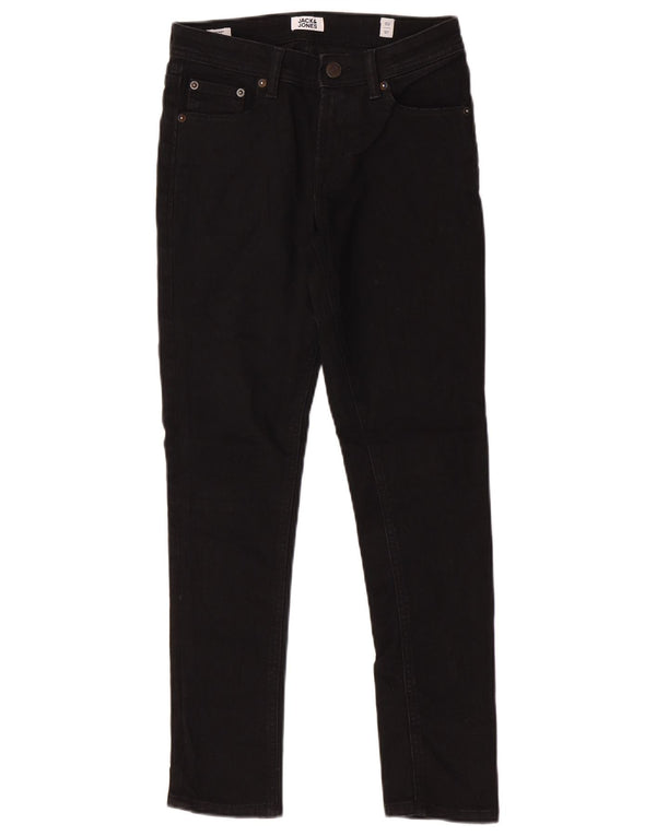 Jack & Jones Boys Skinny Jeans 11-12 år W25 L27 Sort