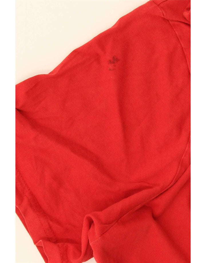 The North Face Herre grafisk T-shirt Top Medium Rød Bomuld