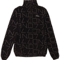 O'Neill Herre grafisk lynlås hals fleece jumper stor sort polyester