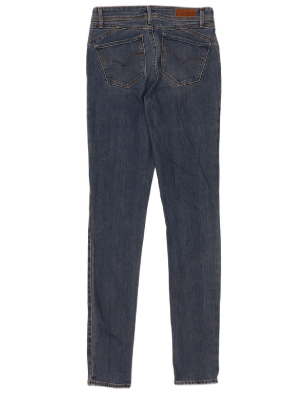 Levi's Dame Skinny Jeans W25 L34 Blå Bomuld