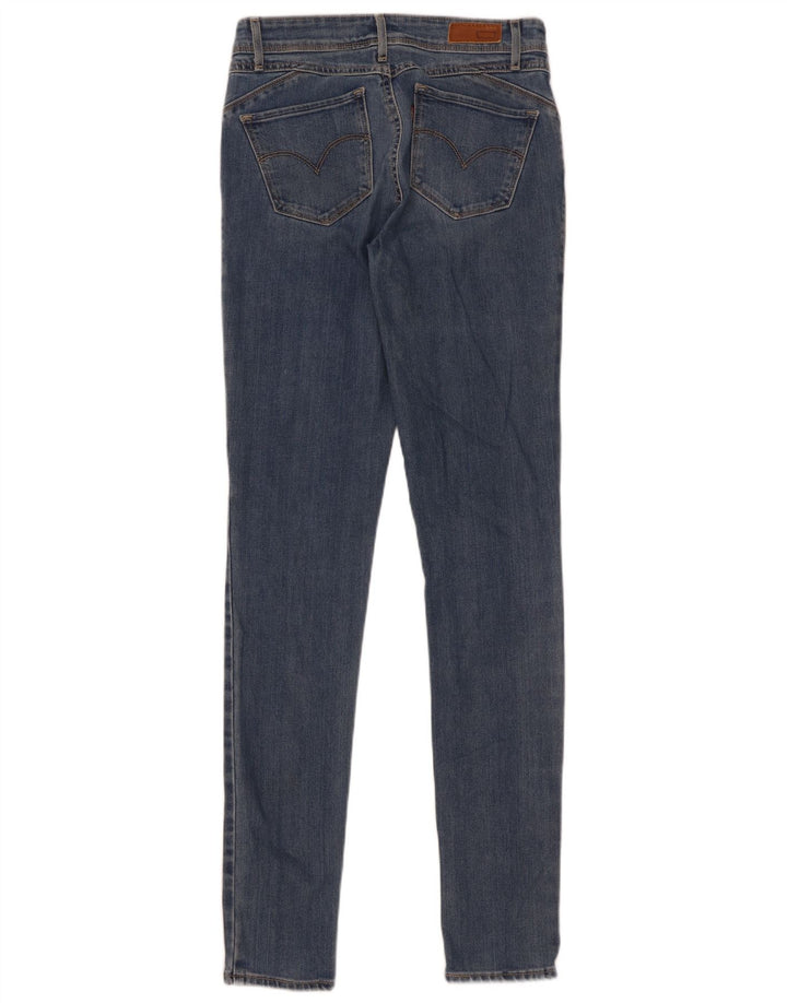 Levi's Dame Skinny Jeans W25 L34 Blå Bomuld