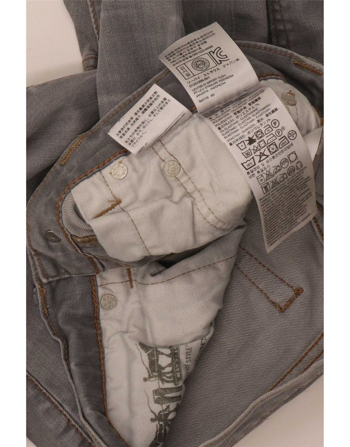Levi's Herre 511 Slim Jeans W31 L27 Grå Bomuld