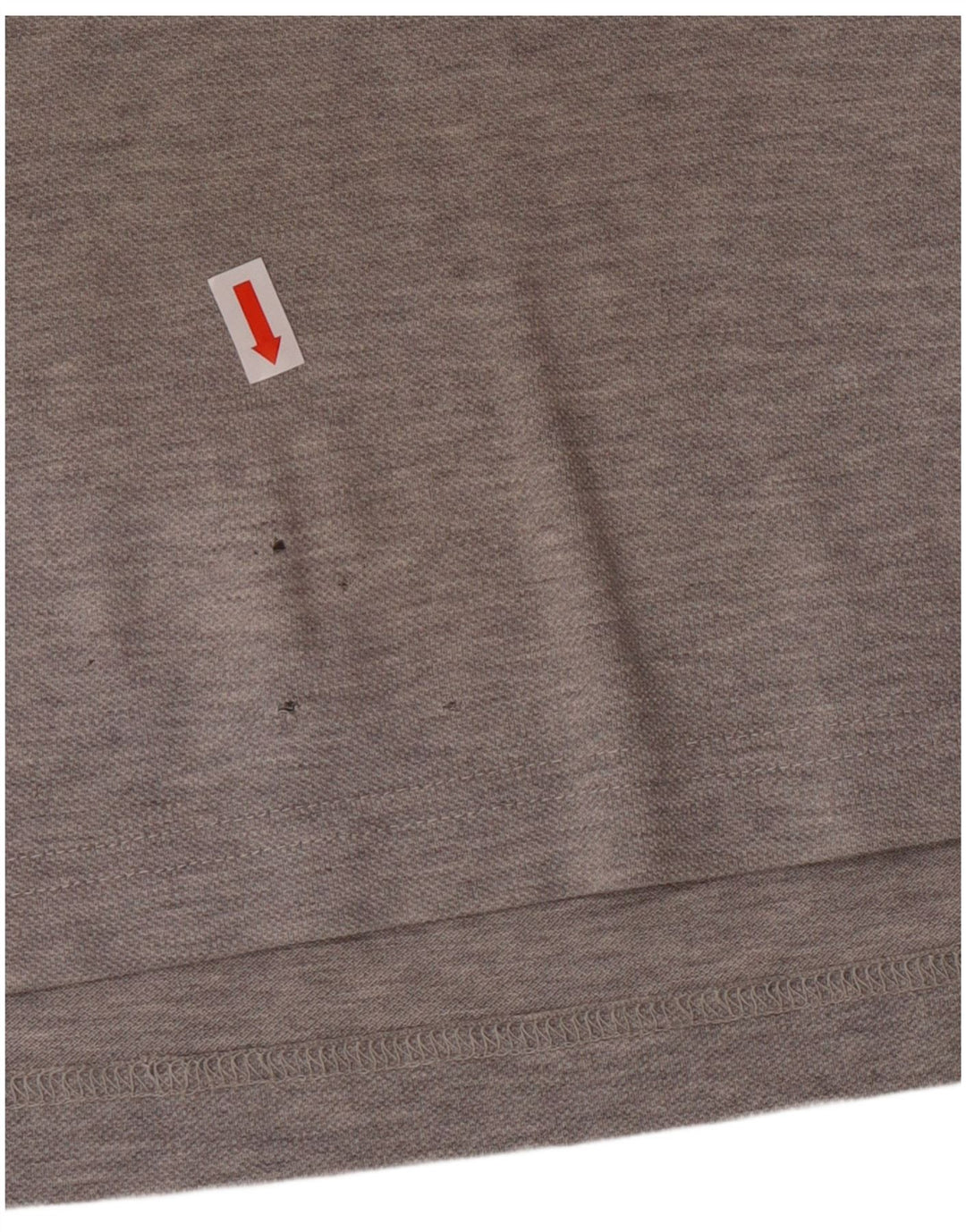 TOMMY HILFIGER Mens Slim Fit Polo Shirt Medium Grey Cotton