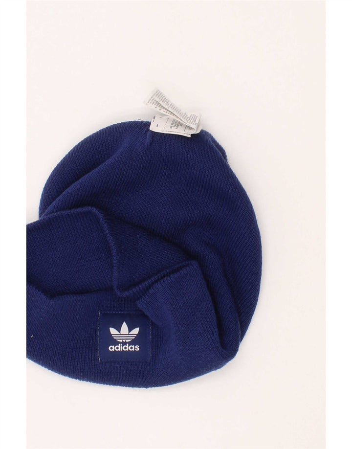 Adidas Beanie Hat One Size Blå Akryl til mænd