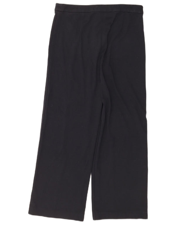 Marks & Spencer Dame Casual Bukser UK 10 Small W28 L27 Navy Blue