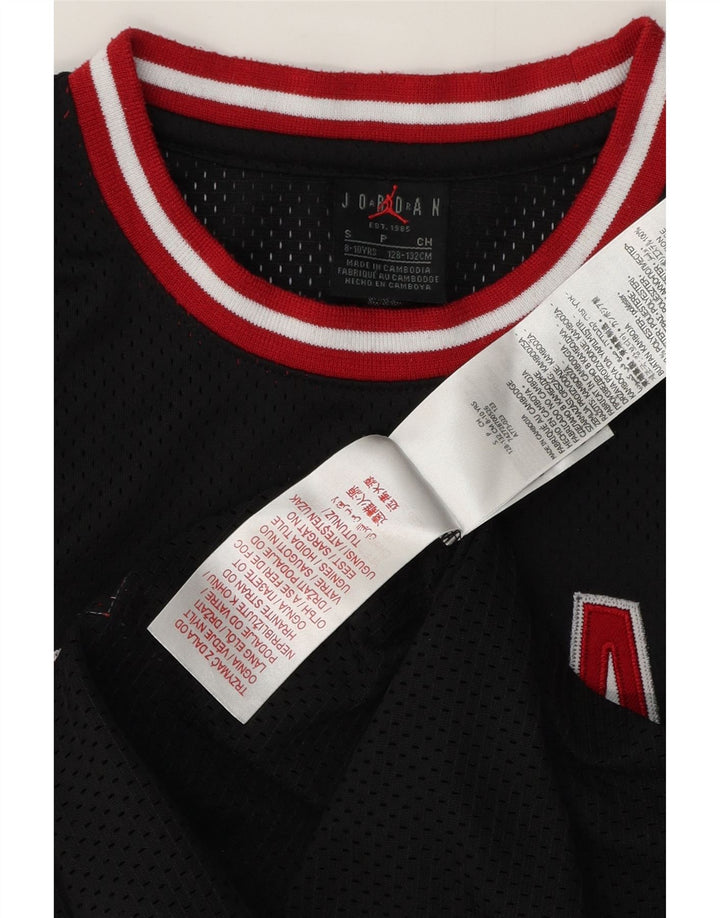 Jordan Boys Grafisk Vest Top 8-9 år Lille sort polyester