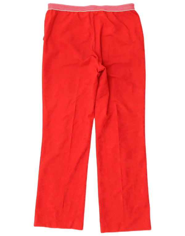 SERGIO TACCHINI Dame træningsdragt Bukser IT 48 XL W34 L29 Rød Triacetat