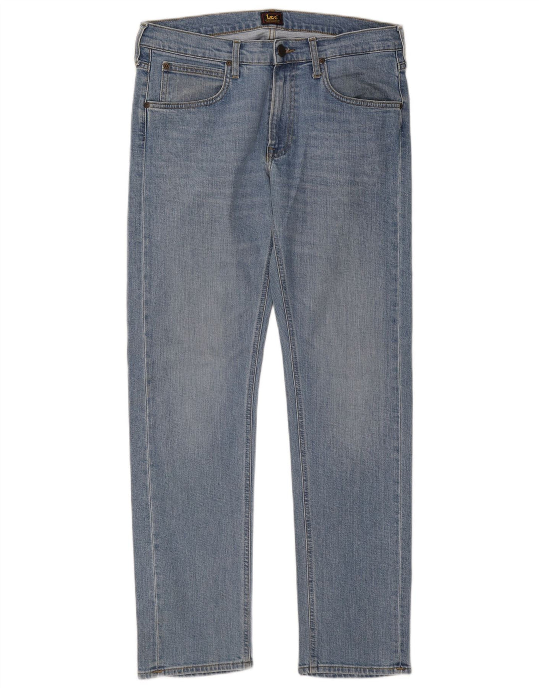 Lee Mens Daren Zip Fly Slim Jeans W32 L32 Blå Bomuld