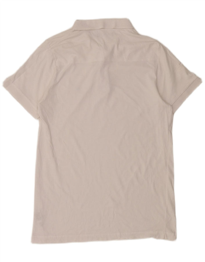 French Connection Herre poloshirt XL Hvid Bomuld
