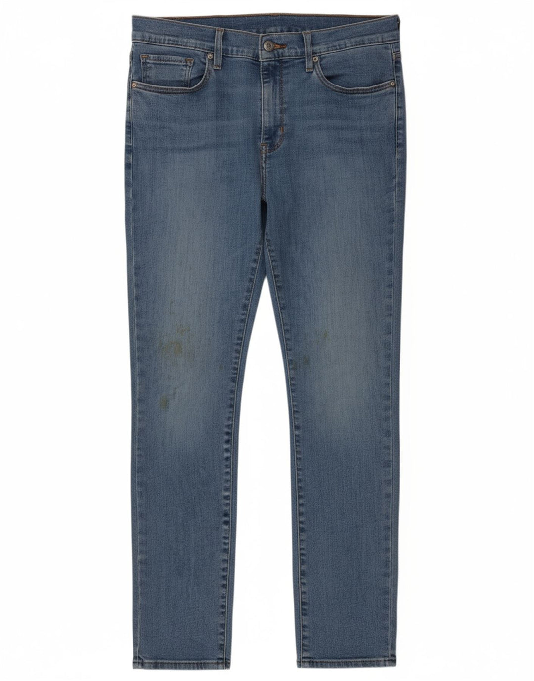 LEVI'S Womens Skinny Jeans W30 L30 Blue Cotton