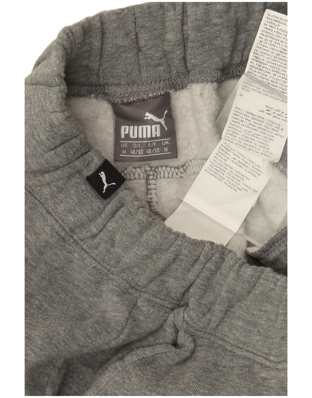 Puma Herre grafisk træningsdragt Bukser Joggers Medium Grå Bomuld