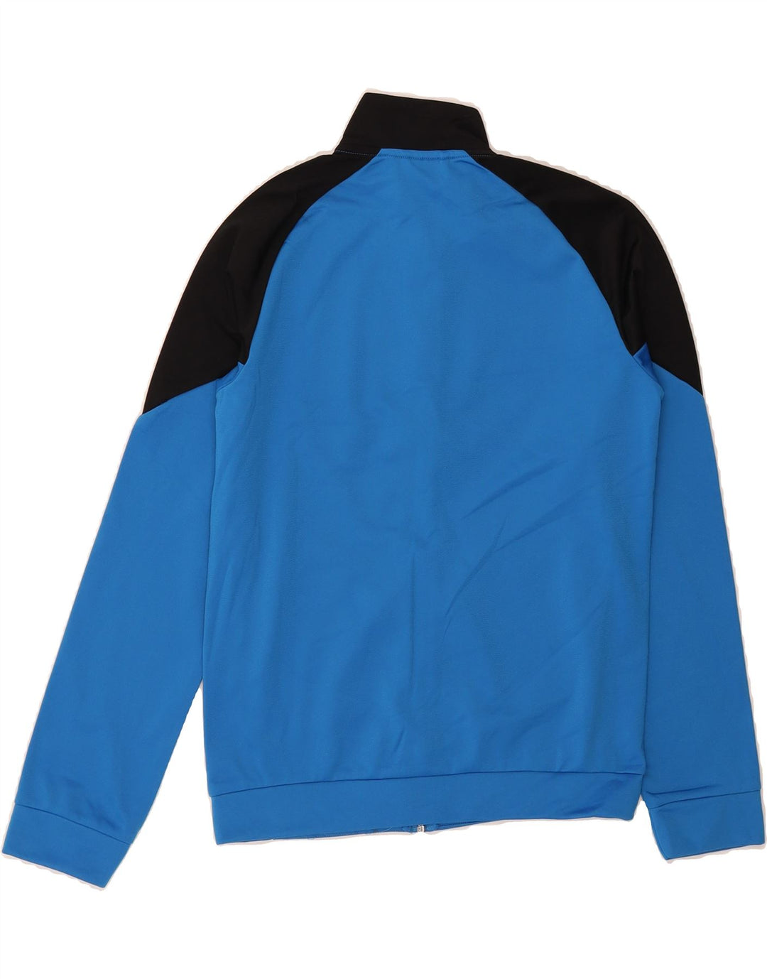 PUMA Boys Graphic Tracksuit Top Jacket 13-14 Years  Blue Colourblock Vintage Puma and Second-Hand Puma from Messina Hembry 