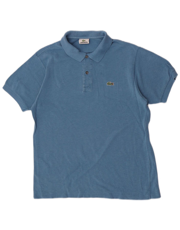 Lacoste Poloskjorte til mænd str. 4 Medium Blå Bomuld