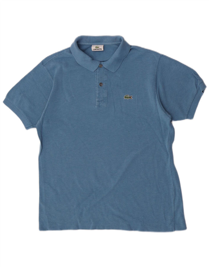 Lacoste Poloskjorte til mænd str. 4 Medium Blå Bomuld