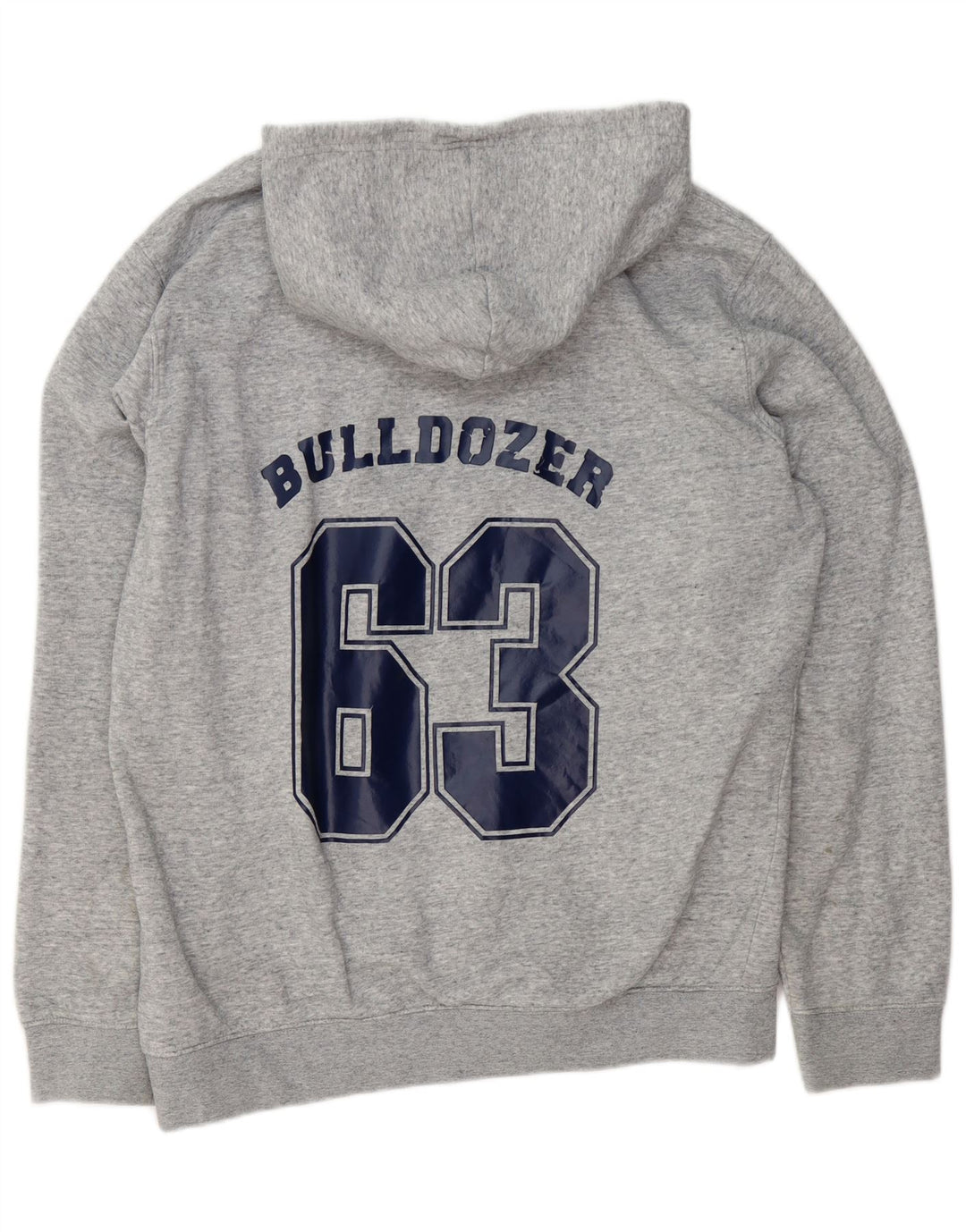 CHAMPION Grafisk hættetrøje til mænd XL Grå Flecked Bomuld