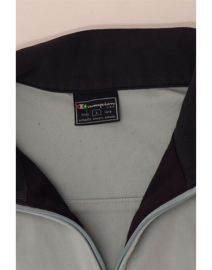 Champion Herre træningsdragt Topjakke Stor Blå Polyester