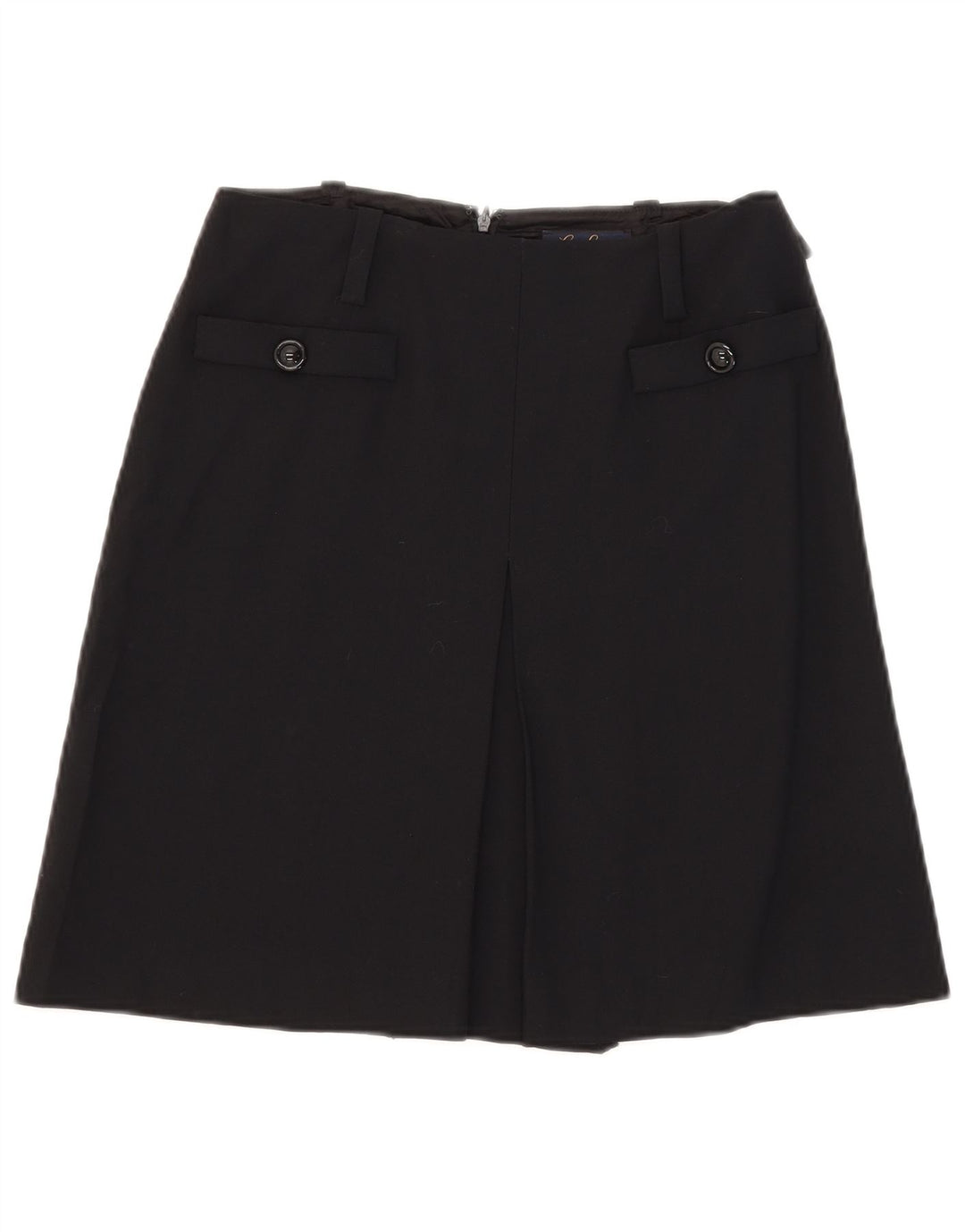 Luisa Spagnoli Dame A-Line Nederdel IT 40 Small W28 Sort Viscose