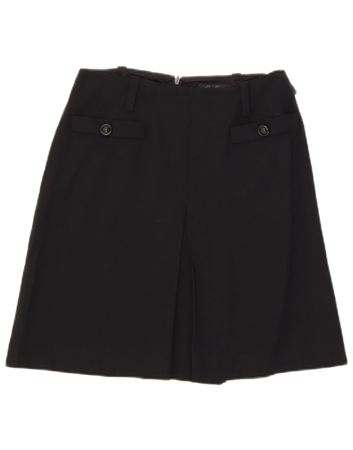 Luisa Spagnoli Dame A-Line Nederdel IT 40 Small W28 Sort Viscose
