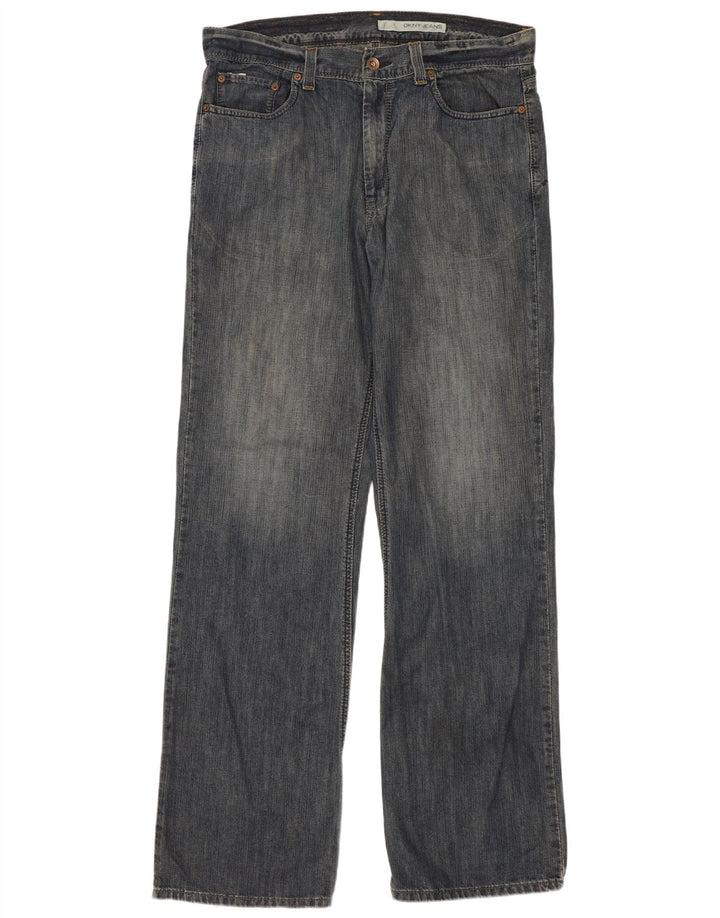 Dkny Herre Straight Jeans W34 L34 Blå Bomuld