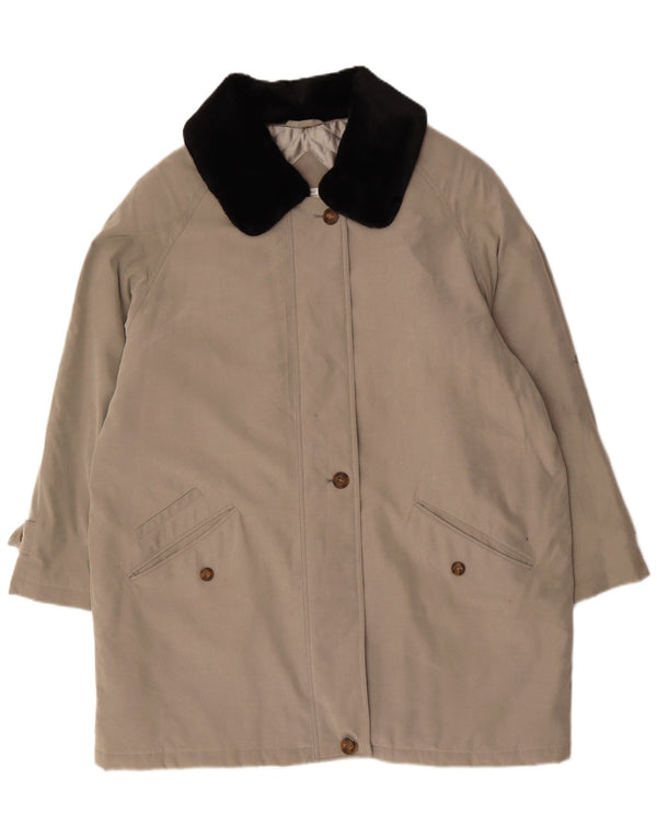 ST. BERNARD Dame Overfrakke UK 20 2XL Grå Colourblock Polyester