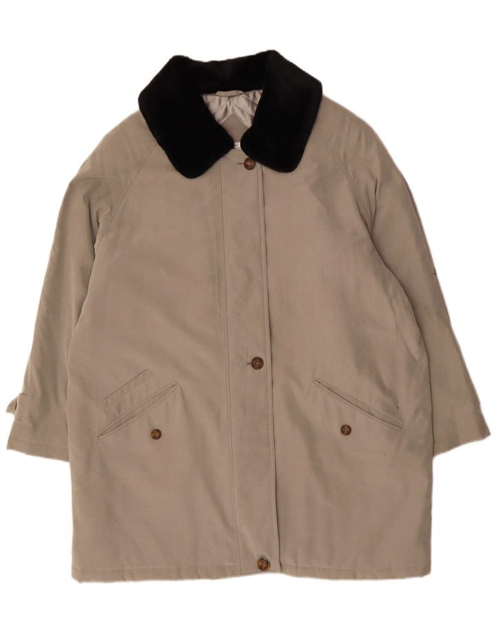 ST. BERNARD Dame Overfrakke UK 20 2XL Grå Colourblock Polyester