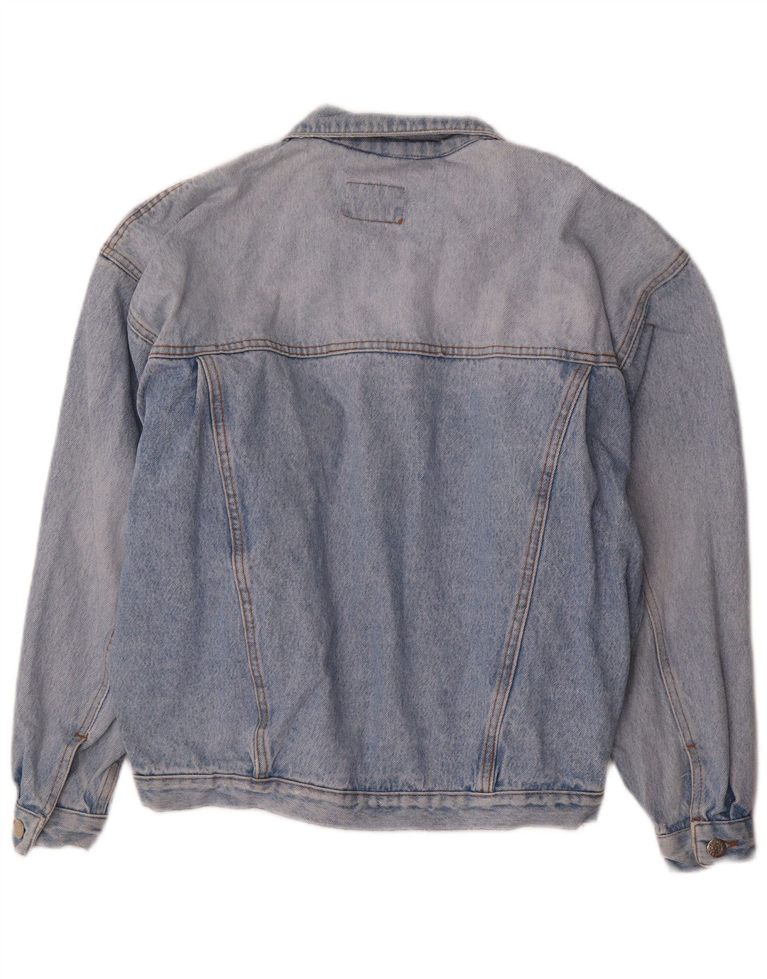 Vintage Herre Loose Fit denimjakke UK 36 Small Blue