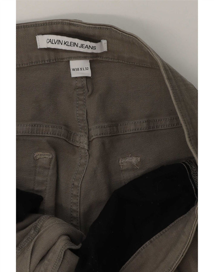 Calvin Klein Herre Slim Casual Bukser W38 L32 Khaki
