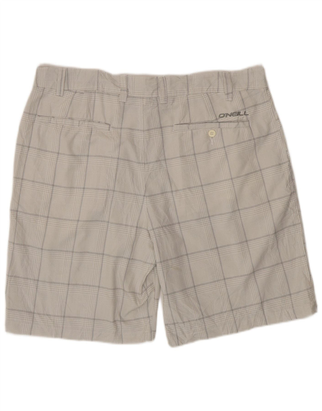 O'Neill Herre Chino Shorts W38 XL Grå ternet polyester