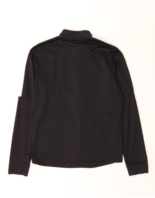 Nike drenge Dri Fit træningsdragt topjakke 13-14 år XL sort farveblok