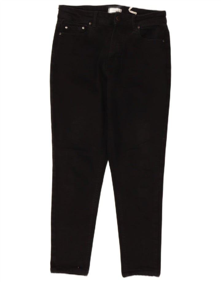 JOULES Womens Slim Jeans UK 12 Medium W30 L25 Black Cotton