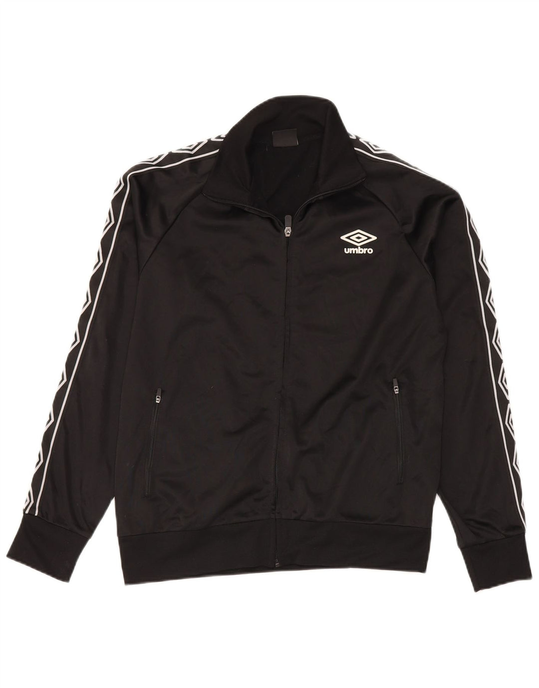 UMBRO Herre grafisk træningsdragt Topjakke Medium Sort Polyester