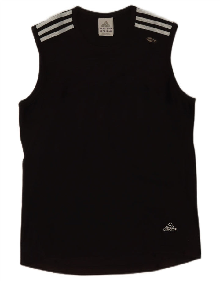 Adidas Herre Climacool Vest Top Lille Sort Polyester