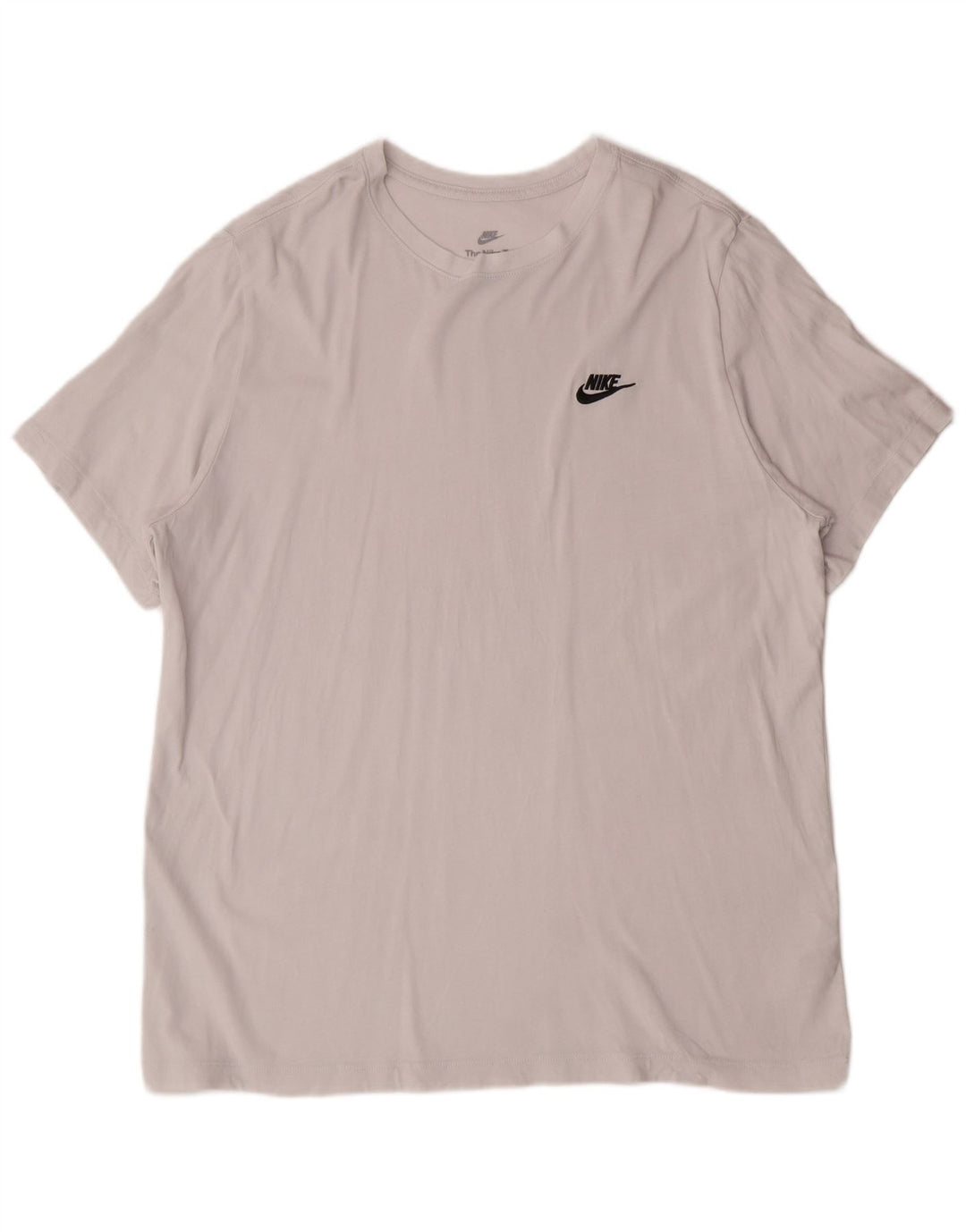 NIKE Mens T-Shirt Top XL White Cotton