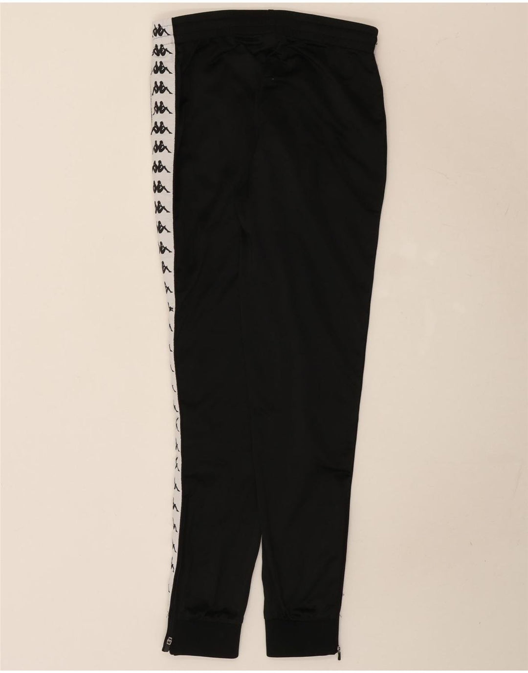 Kappa Herre grafisk træningsdragt Bukser Joggers Small Black Colourblock