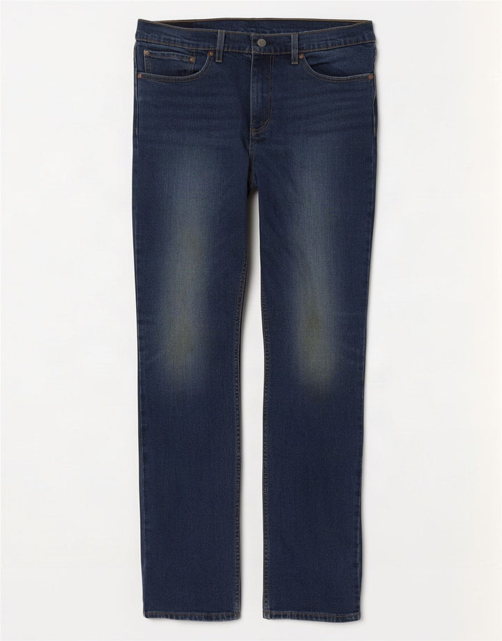 Levi's Herre 511 Slim Jeans W34 L32 Blå Bomuld