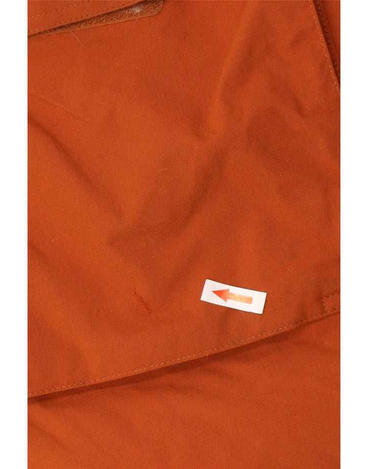 The North Face Herre Hooded Parka Jacket UK 38 Medium Orange Nylon