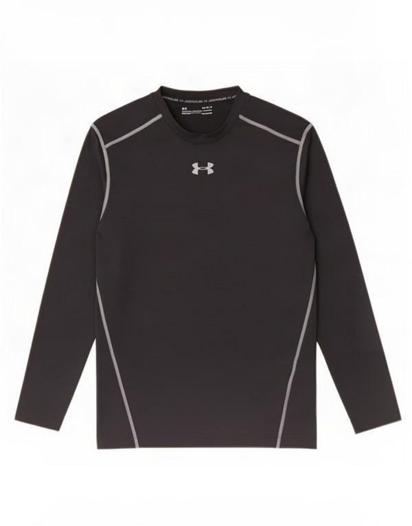 Under Armour Womens Cold Gear Top Long Sleeve UK 14 Large Black