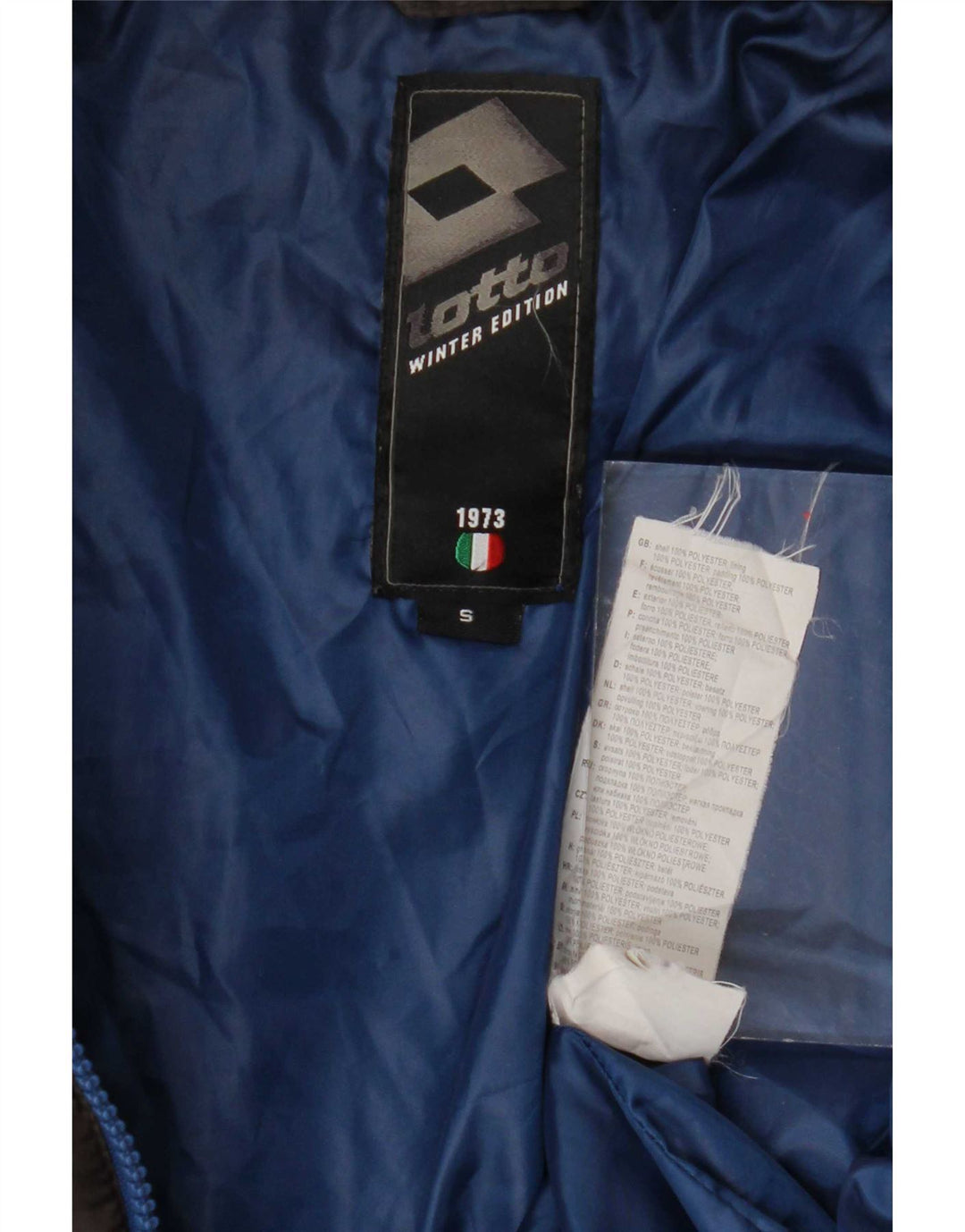 Lotto Herre polstret jakke UK 36 Lille brun polyester