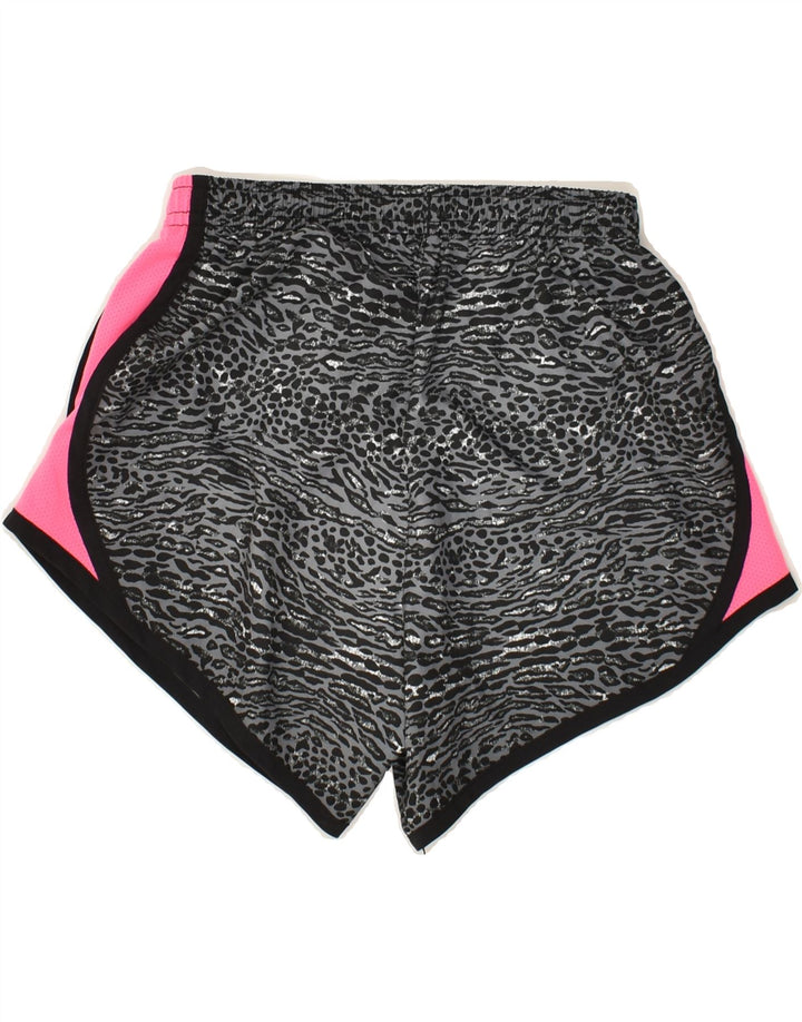 NIKE Boys Dri Fit Sport Shorts 10-11 Years Medium Grey Animal Print | Vintage Nike | Thrift | Second-Hand Nike | Used Clothing | Messina Hembry 