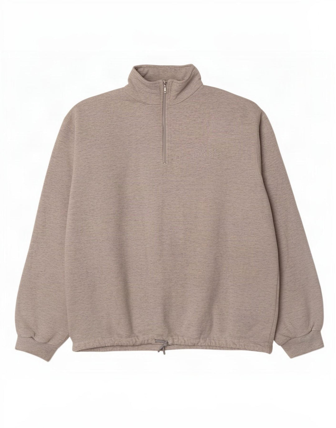 Asics Sweatshirt med lynlås til kvinder UK 20 2XL Grå Flecked