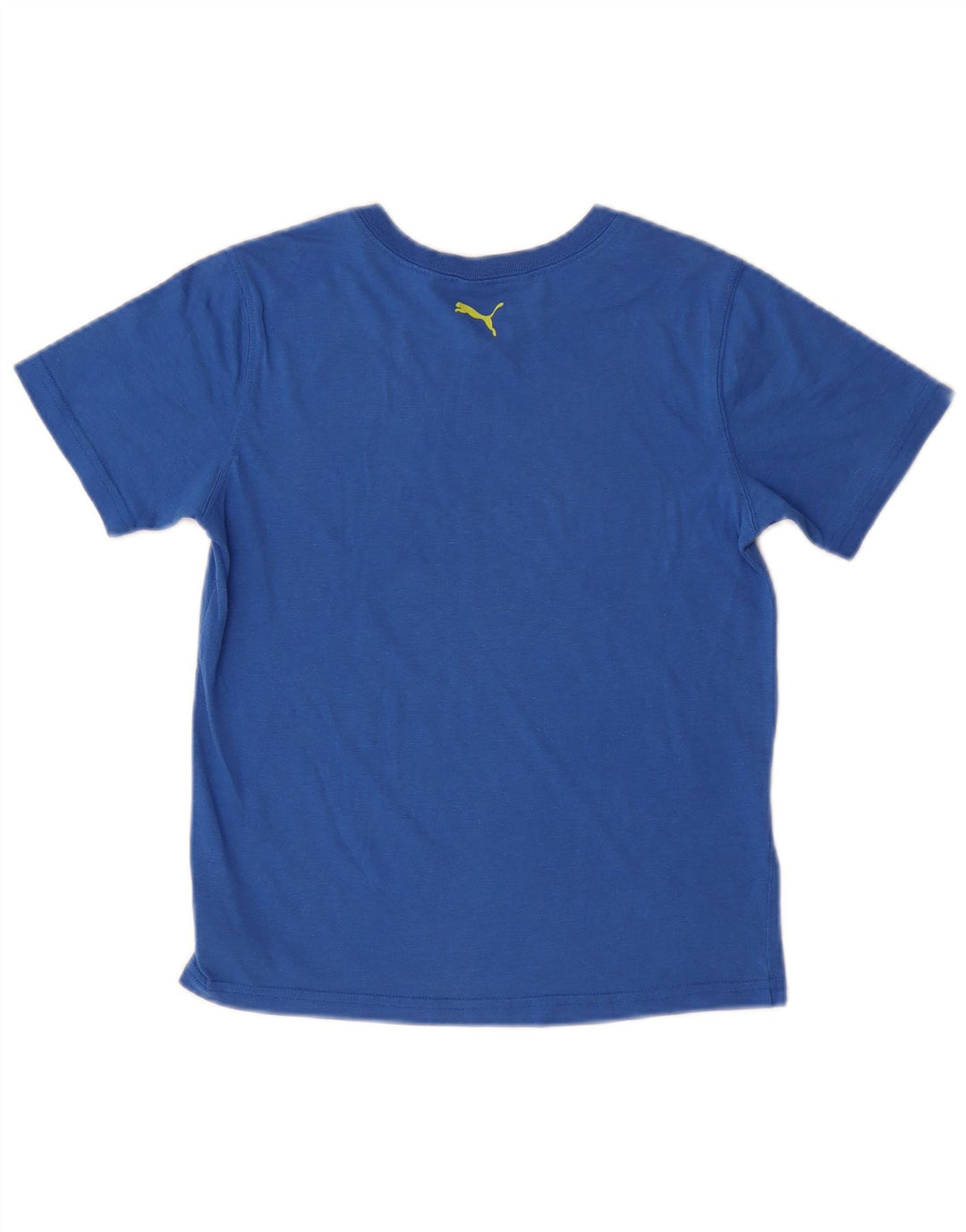 PUMA Piger Grafisk T-Shirt Top 11-12 År Blå