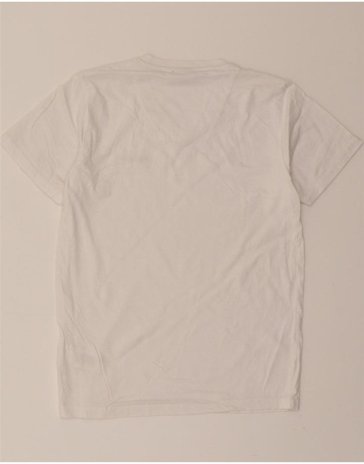 PIERRE CARDIN Mens T-Shirt Top Small White Cotton Vintage Pierre Cardin and Second-Hand Pierre Cardin from Messina Hembry 