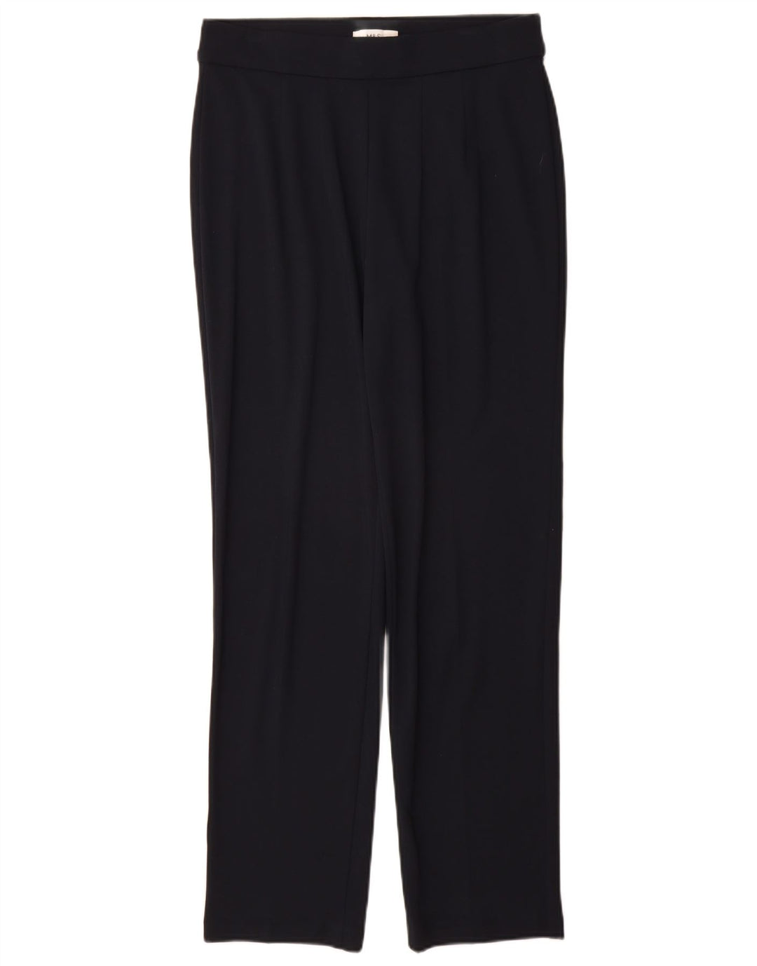 Marks & Spencer Dame Casual Bukser UK 12 Medium W30 L31 Navy Blue